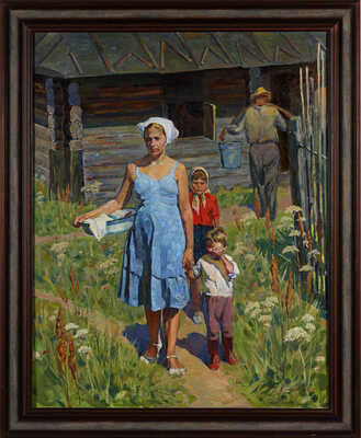 Манаков Борис Александрович.  В субботний день